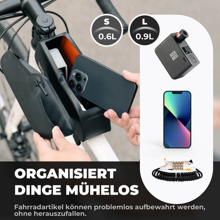 Magnetische Oberrohrtasche 100% Wasserdicht (Fahrradtaschen) kaufen bei Linkreich – Jetzt entdecken!