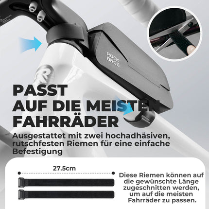 Magnetische Oberrohrtasche 100% Wasserdicht (Fahrradtaschen) kaufen bei Linkreich – Jetzt entdecken!
