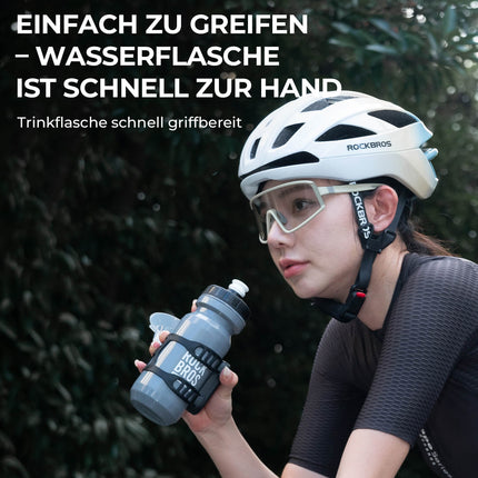 Magnetischer Flaschenhalter für Fahrrad – mit Riemenbefestigung (Fahrrad Flaschenhalter) kaufen bei Linkreich – Jetzt entdecken!