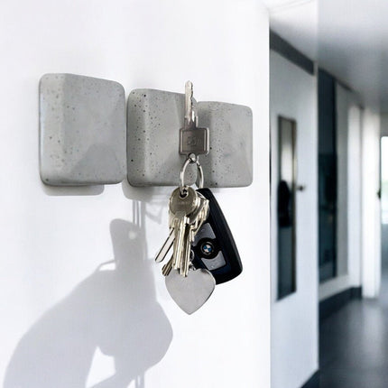 SEO. Magnetischer Schlüsselhalter HAMO (3er Set) - 3x Grau Linkreich