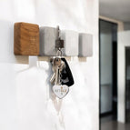 1x Eiche 1x Lichtgrau 2x Grau