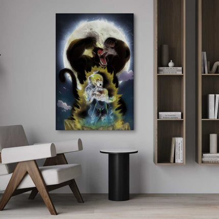 Majin Vegeta x SHADOW030 - Dragon Ball - Anime Leinwandbild (Canvas) kaufen bei Linkreich – Jetzt entdecken!