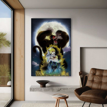 Majin Vegeta x SHADOW030 - Dragon Ball - Anime Leinwandbild (Canvas) kaufen bei Linkreich – Jetzt entdecken!