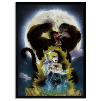 Majin Vegeta x SHADOW030 - Dragon Ball - Anime Leinwandbild (Canvas) kaufen bei Linkreich – Jetzt entdecken!