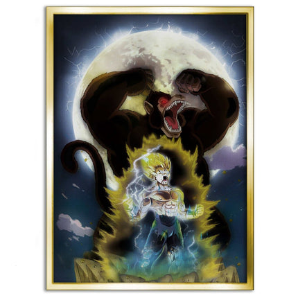 Majin Vegeta x SHADOW030 - Dragon Ball - Anime Leinwandbild (Canvas) kaufen bei Linkreich – Jetzt entdecken!
