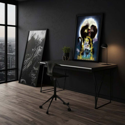 Majin Vegeta x SHADOW030 - Dragon Ball - Anime Leinwandbild (Canvas) kaufen bei Linkreich – Jetzt entdecken!