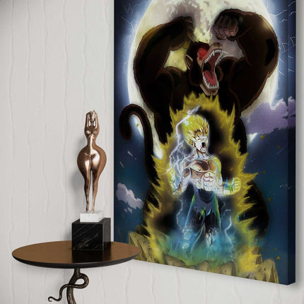 Majin Vegeta x SHADOW030 - Dragon Ball - Anime Leinwandbild (Canvas) kaufen bei Linkreich – Jetzt entdecken!