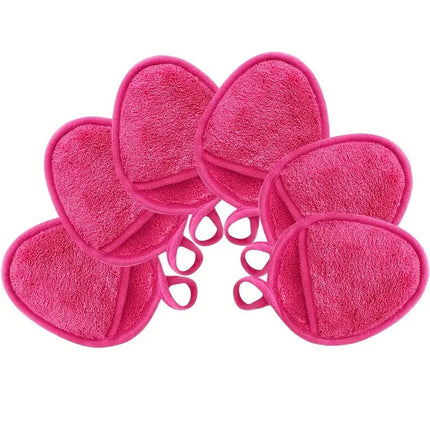 SEO. Make - up - Entferner - Tücher – 6 Stück - Abschminkpads - Pink Linkreich