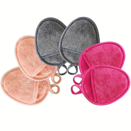 SEO. Make - up - Entferner - Tücher – 6 Stück - Abschminkpads - Grau Linkreich