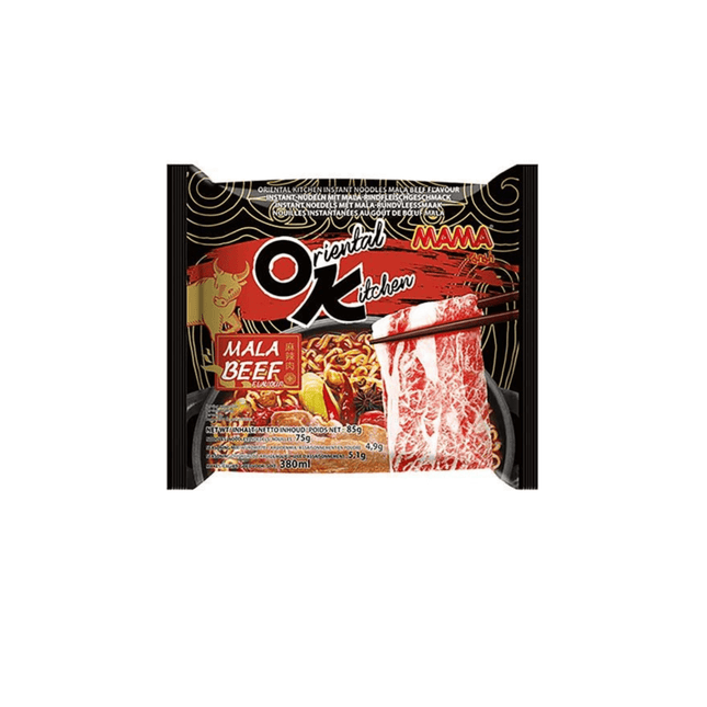SEO. Mama Ok Instantnudeln Mala Beef 85g - Linkreich