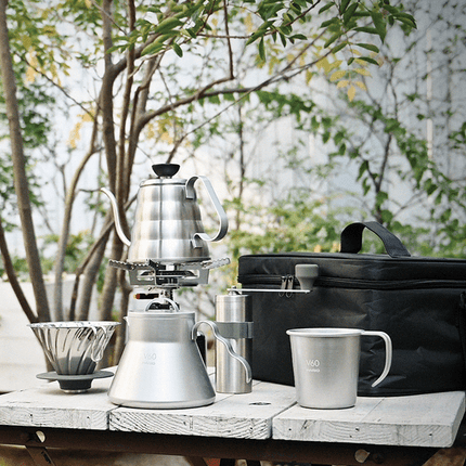 Hario Outdoor V60 Metall-Kaffee-Mühle – Manuelle Hand-Mühle