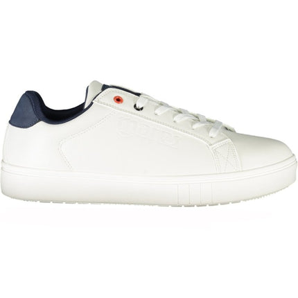 SEO. MARES Sportschuhe Herren – Weiße Sneaker mit Logo - Print für Frühjahr/Sommer - Weiß Linkreich