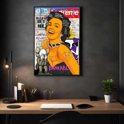 Marilyn Monroe - Leinwandbild Pop Art (Canvas) kaufen bei Linkreich – Jetzt entdecken!