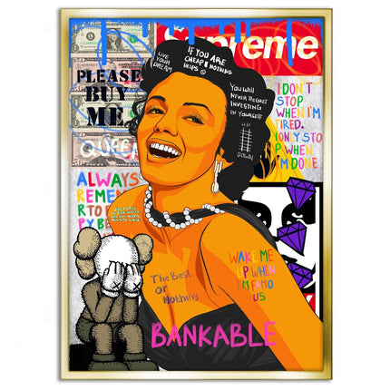 Marilyn Monroe - Leinwandbild Pop Art (Canvas) kaufen bei Linkreich – Jetzt entdecken!