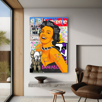Marilyn Monroe - Leinwandbild Pop Art (Canvas) kaufen bei Linkreich – Jetzt entdecken!