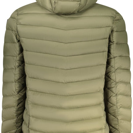 SEO. Marina Yachting Jacke Herren – Grüne Kapuzenjacke für Herbst/Winter - Schwarz Linkreich