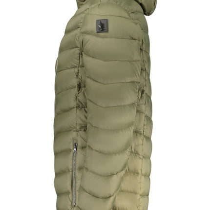 SEO. Marina Yachting Jacke Herren – Grüne Kapuzenjacke für Herbst/Winter - Schwarz Linkreich