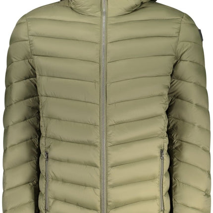 SEO. Marina Yachting Jacke Herren – Grüne Kapuzenjacke für Herbst/Winter - Grün Linkreich