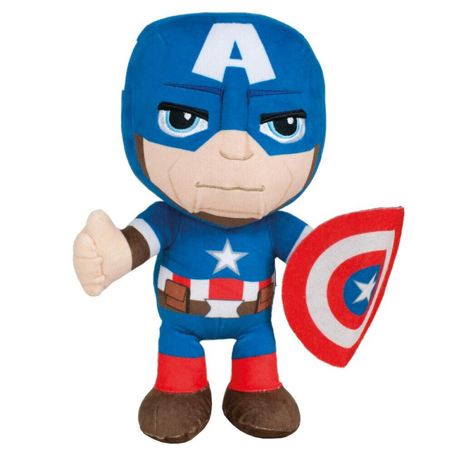 SEO. Marvel Avengers Captain America Kuscheltier - 30 cm Plüschtier Stofftier - Linkreich
