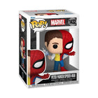 Marvel POP 1432 ! Vinyl Figur Split-Spider/Parker – 9 cm Sammelfigur