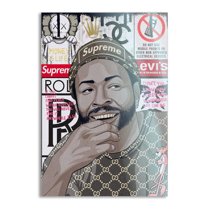 Marvin Gaye - Leinwandbild Pop Art (Canvas) kaufen bei Linkreich – Jetzt entdecken!