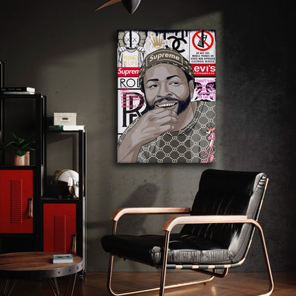 Marvin Gaye - Leinwandbild Pop Art (Canvas) kaufen bei Linkreich – Jetzt entdecken!