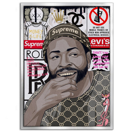 Marvin Gaye - Leinwandbild Pop Art (Canvas) kaufen bei Linkreich – Jetzt entdecken!