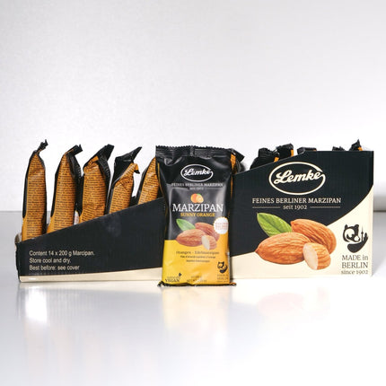 SEO. Marzipan Sunny Orange - 1 x 200g Linkreich