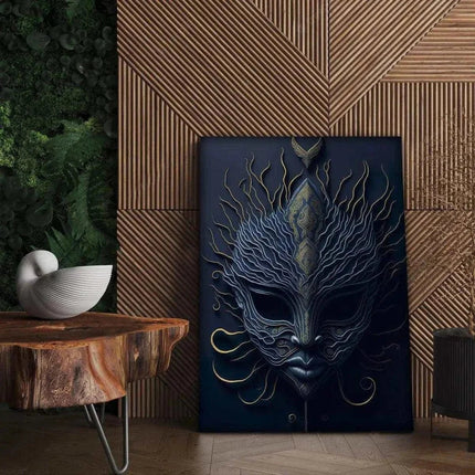Mask of Vengeance - Leinwandbild Japanisch (Canvas) kaufen bei Linkreich – Jetzt entdecken!