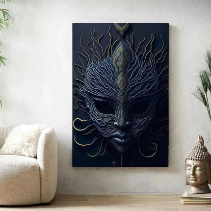 Mask of Vengeance - Leinwandbild Japanisch (Canvas) kaufen bei Linkreich – Jetzt entdecken!