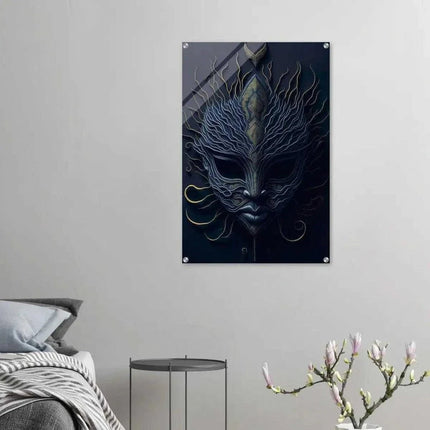 Mask of Vengeance - Leinwandbild Japanisch (Canvas) kaufen bei Linkreich – Jetzt entdecken!