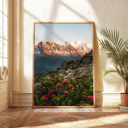 Massif du Mont Blanc Wall Art Set – Nature Prints for Modern Interiors