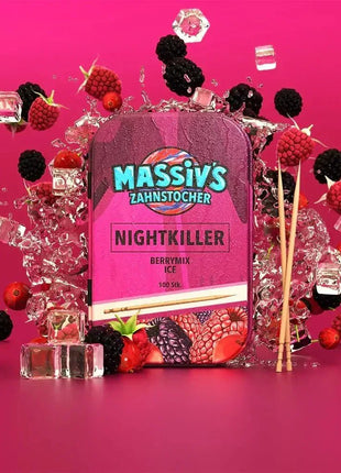 Massiv's Zahnstocher - Wunderzahnstocher 100 Stück - Nightkiller Linkreich