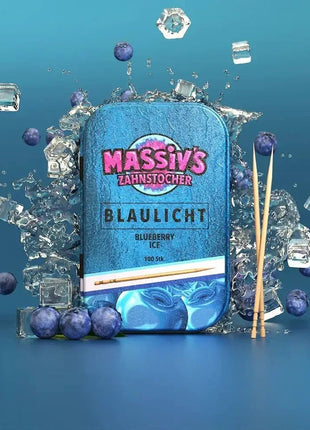 Massiv's Zahnstocher - Wunderzahnstocher 100 Stück - Blaulicht Linkreich