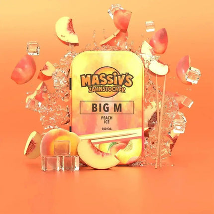 Massiv's Zahnstocher - Wunderzahnstocher 100 Stück - Big M Linkreich