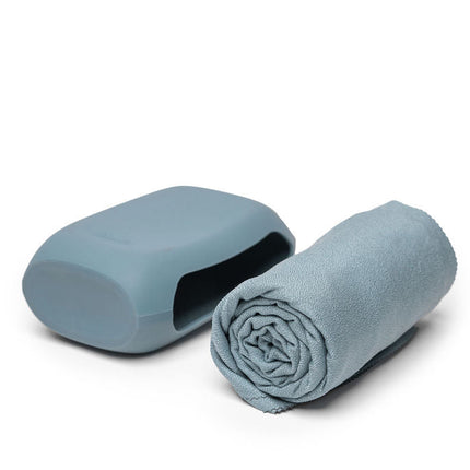 Matador NanoDry Packable Shower Towel - Large (slate-blue)