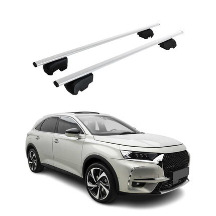 Dachträger Gepäckträger für DS 7 E-Tense 2019-2026 ABE Metall Schwarz 2x