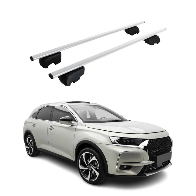 Dachträger Gepäckträger für DS 7 E-Tense 2019-2026 ABE Metall Schwarz 2x