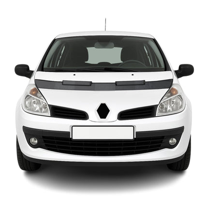 Haubenbra Steinschlagschutz Bonnet Bra für Renault Clio 2006-2010 Kariert Halb