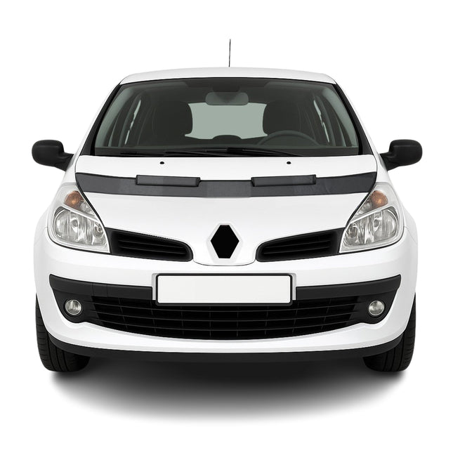 Haubenbra Steinschlagschutz Bonnet Bra für Renault Clio 2006-2010 Kariert Halb
