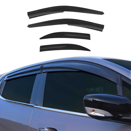 4x Windabweiser Regenabweiser für Toyota Camry XV50 2011-2015 Acryl Dunkel