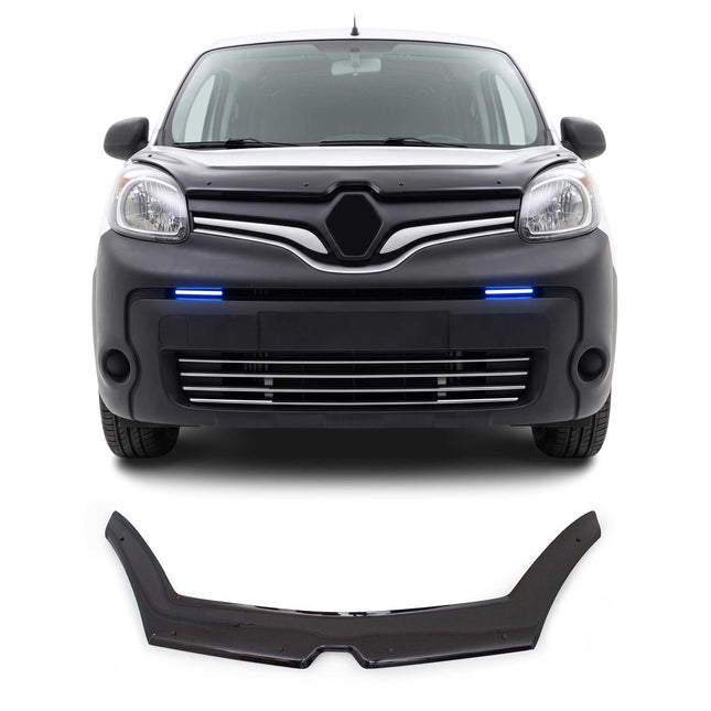Motorhaube Deflektor Insektenschutz für Renault Kangoo 2012-2021 Dunkel