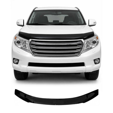 Motorhaube Deflektor Insektenschutz für Toyota Land Cruiser 200 2008-2014 Dunkel