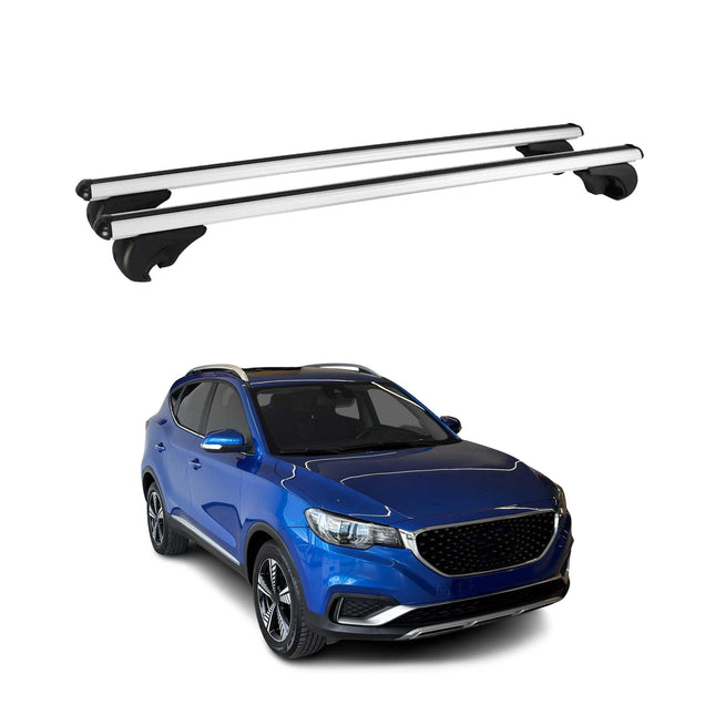 Dachträger Grundtäger für MG ZS 2017-2026 75kg Aluminium Silber 2 tlg