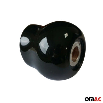 Schaltknauf Schaltknopf für VW Multivan T5 2003-2015 Edelholz Schwarz Glanz