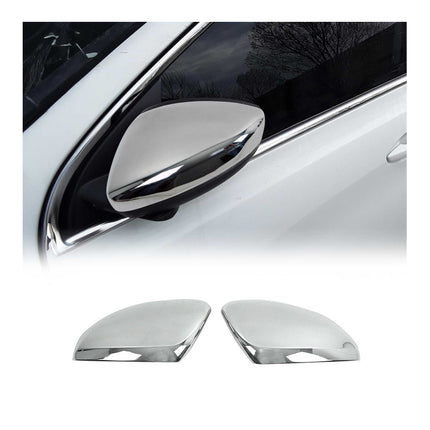 Spiegelkappen Spiegelabdeckung für Citroen C4 Cactus 2014-2020 Edelstahl Chrom
