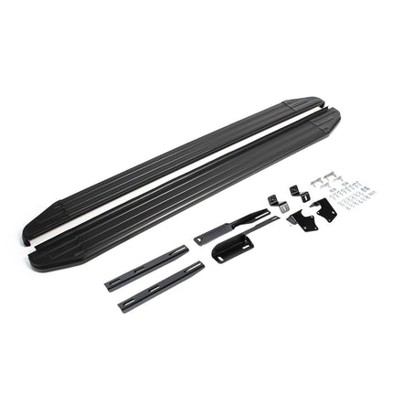 Trittbretter Seitenschweller für Ford Kuga I 2008-2012 Alu Schwarz ABE