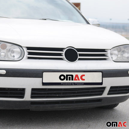 Kühlergrill Leisten Grillleisten für VW Golf 2003-2009 Edelstahl Chrom 4tlg
