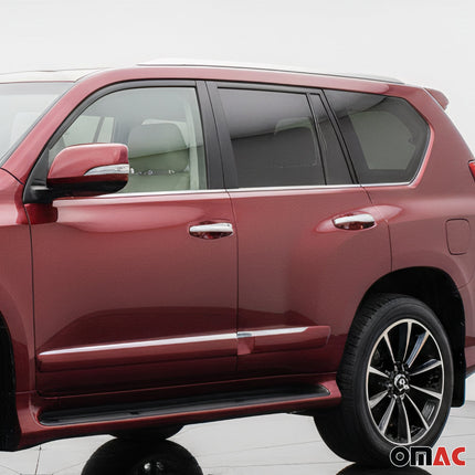 Fensterleisten Zierleisten für Toyota Land Cruiser Prado J150 2009-2023 Chrom
