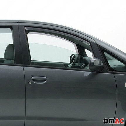 Windabweiser Regenabweiser für Nissan X-Trail 2007-2014 Dunkel Acryl 2tlg